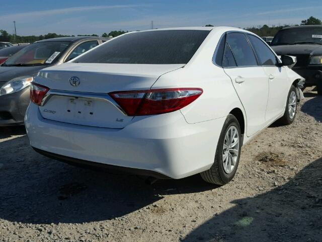 4T4BF1FK6GR523582 - 2016 TOYOTA CAMRY LE თეთრი ფოტო 4