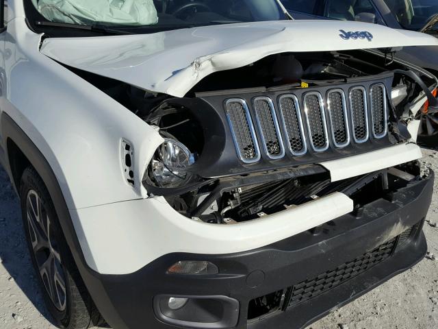 ZACCJABT8FPB25130 - 2015 JEEP RENEGADE L WHITE photo 9