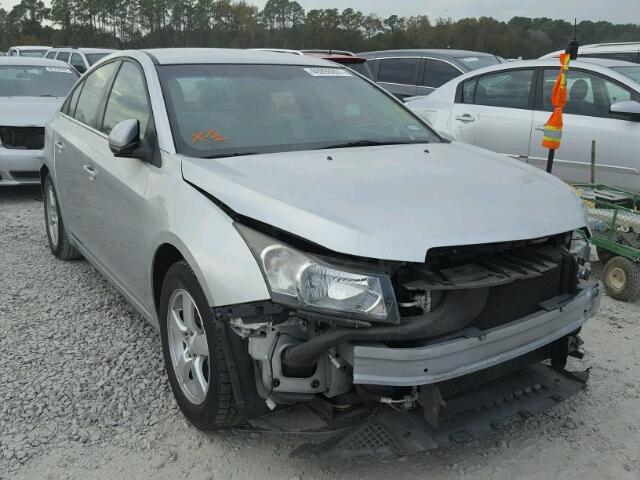 1G1PE5SC0C7323666 - 2012 CHEVROLET CRUZE LT SILVER photo 1