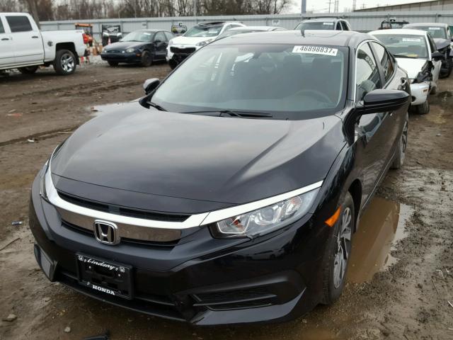 19XFC2F70HE081831 - 2017 HONDA CIVIC EX BLACK photo 2