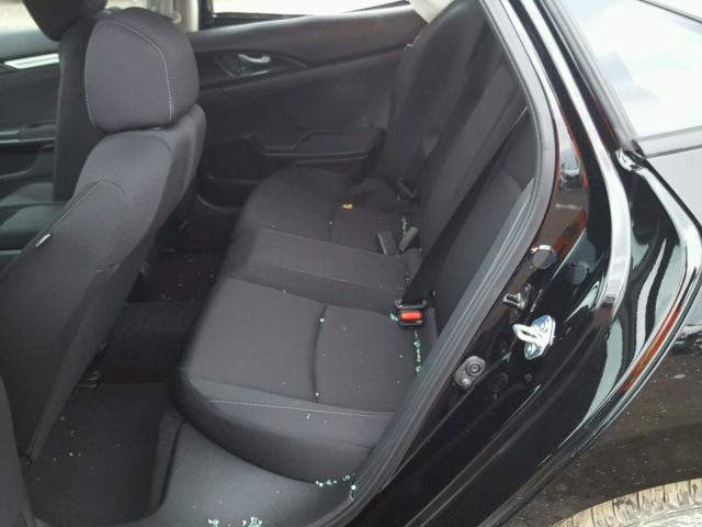 19XFC2F70HE081831 - 2017 HONDA CIVIC EX BLACK photo 6