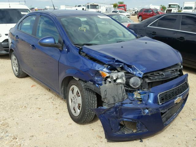 1G1JA5SHXE4156895 - 2014 CHEVROLET SONIC LS BLUE photo 1