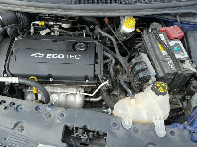 1G1JA5SHXE4156895 - 2014 CHEVROLET SONIC LS BLUE photo 7