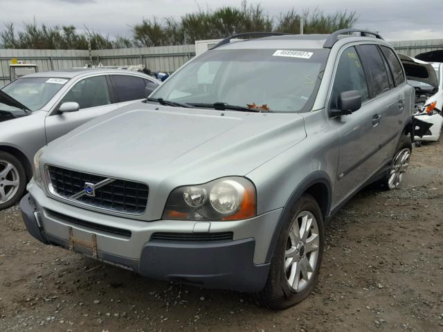 YV1CZ91HX31019448 - 2003 VOLVO XC90 T6 SILVER photo 2