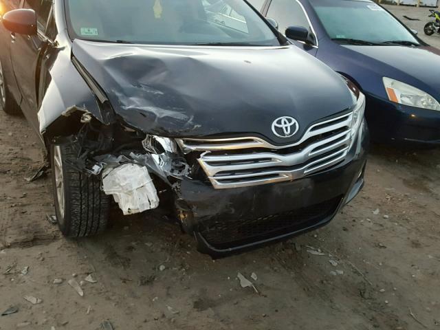 4T3BA3BB7BU020802 - 2011 TOYOTA VENZA BASE BLACK photo 9