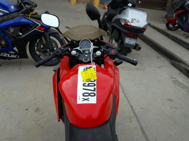 MLHMC4113D5300631 - 2013 HONDA CBR250 RA- RED photo 5