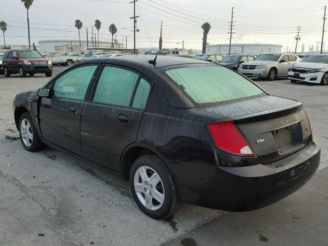 1G8AJ55F16Z104717 - 2006 SATURN ION LEVEL BLACK photo 3