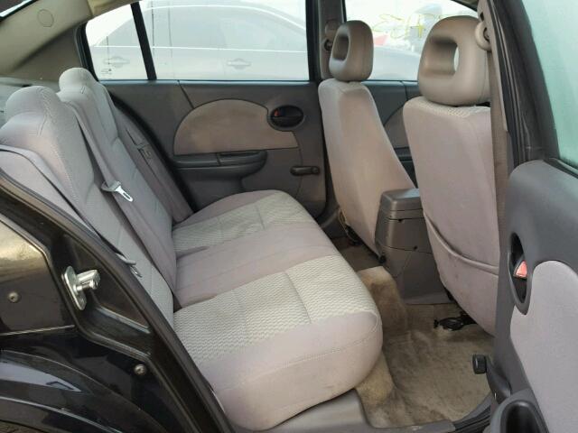 1G8AJ55F16Z104717 - 2006 SATURN ION LEVEL BLACK photo 6