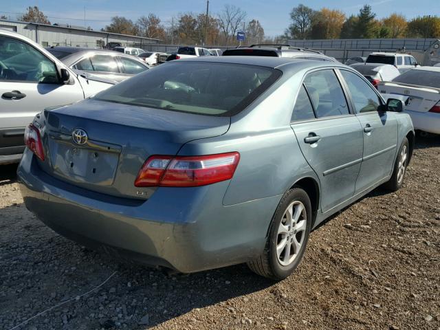 4T1BE46K79U893215 - 2009 TOYOTA CAMRY BASE GREEN photo 4