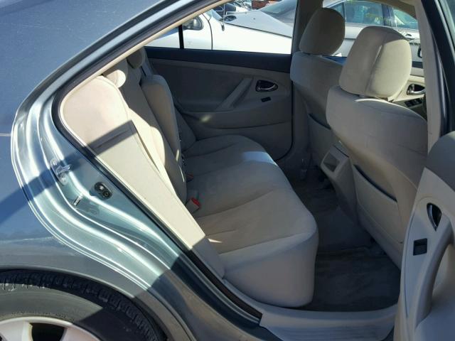 4T1BE46K79U893215 - 2009 TOYOTA CAMRY BASE GREEN photo 6