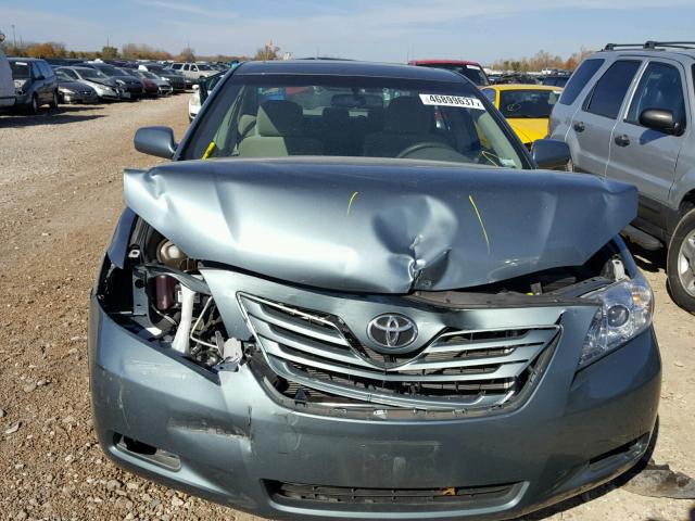 4T1BE46K79U893215 - 2009 TOYOTA CAMRY BASE GREEN photo 7