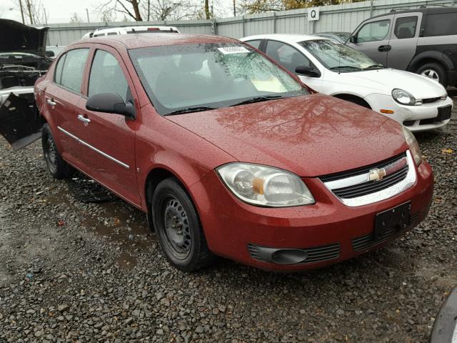 1G1AL58H597259227 - 2009 CHEVROLET COBALT LT RED photo 1