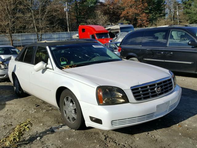 1G6KD54Y94U168487 - 2004 CADILLAC DEVILLE WHITE photo 1