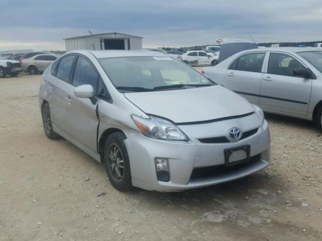 JTDKN3DU9B1370465 - 2011 TOYOTA PRIUS SILVER photo 1