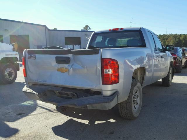 1GCRCPEA5DZ171322 - 2013 CHEVROLET SILVERADO SILVER photo 4