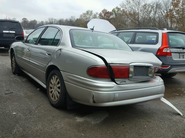 1G4HP54K15U196873 - 2005 BUICK LESABRE CU SILVER photo 3