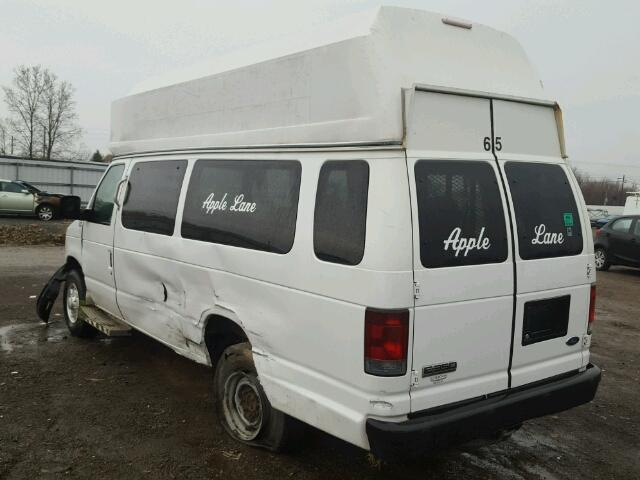 1FTSS34L66HA65356 - 2006 FORD ECONOLINE WHITE photo 3