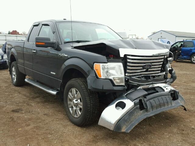 1FTFX1ET7CFB22404 - 2012 FORD F150 SUPER BLACK photo 1