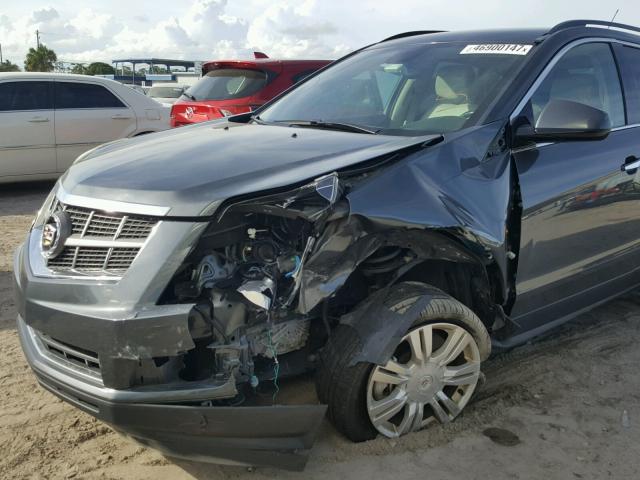 3GYFNGEY0BS524239 - 2011 CADILLAC SRX GRAY photo 9