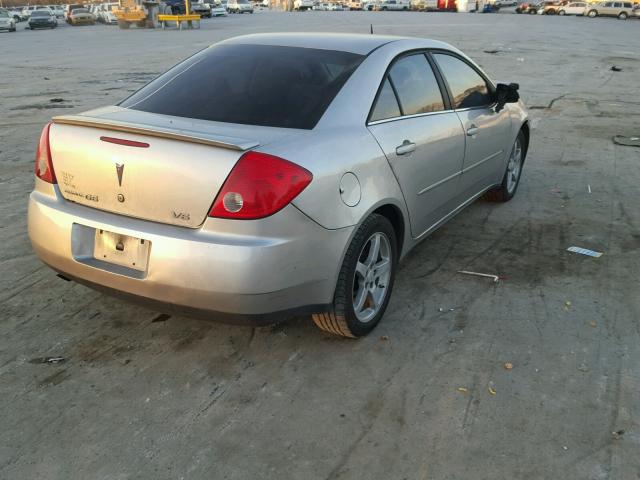 1G2ZG57N284160889 - 2008 PONTIAC G6 BASE SILVER photo 4