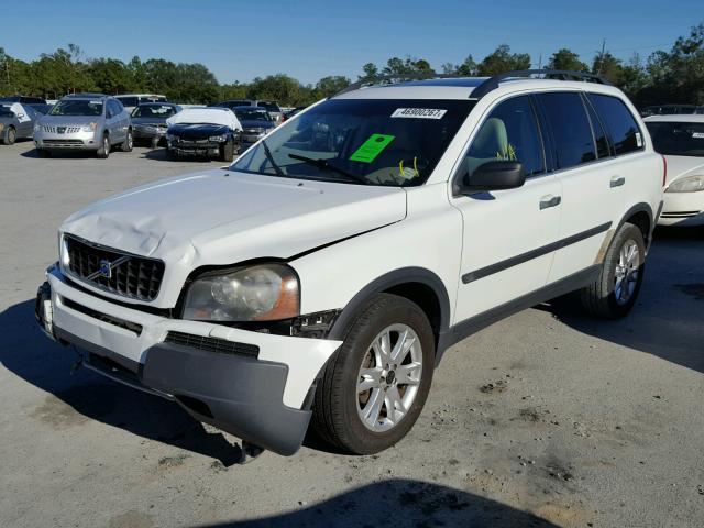 YV1CZ91H841080802 - 2004 VOLVO XC90 WHITE photo 2