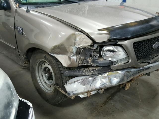 1FTRF17W62NA82554 - 2002 FORD F150 SILVER photo 9