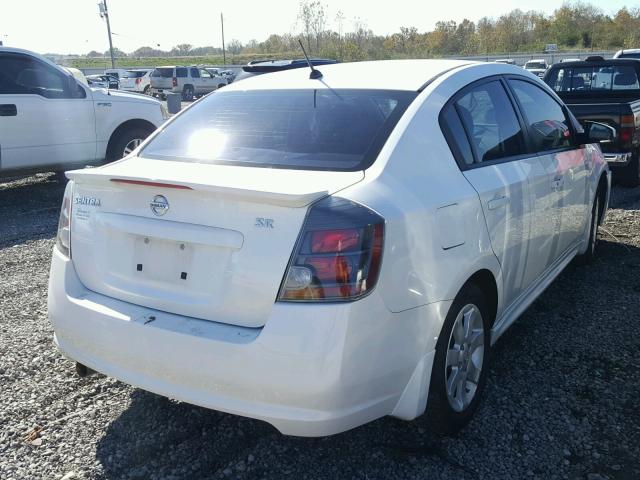 3N1AB6AP7BL628501 - 2011 NISSAN SENTRA 2.0 WHITE photo 4