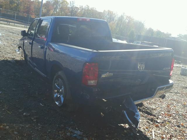 3C6RR7LTXGG240438 - 2016 RAM 1500 SLT BLUE photo 3