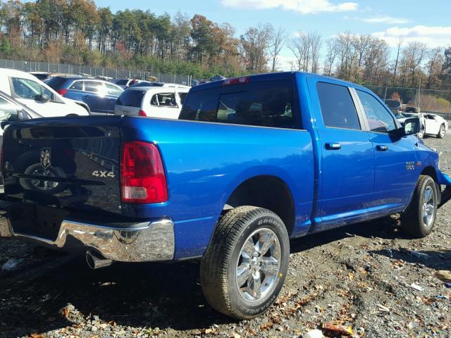 3C6RR7LTXGG240438 - 2016 RAM 1500 SLT BLUE photo 4