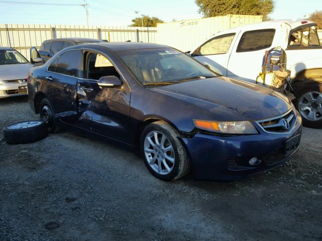 JH4CL96987C003654 - 2007 ACURA TSX BLUE photo 1