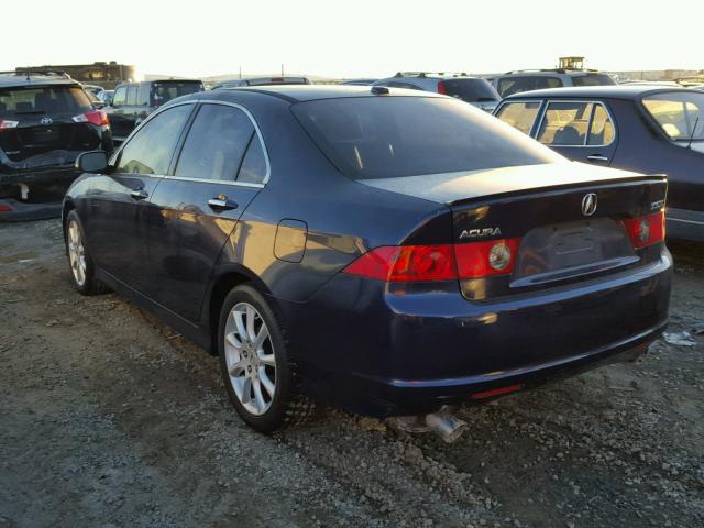 JH4CL96987C003654 - 2007 ACURA TSX BLUE photo 3