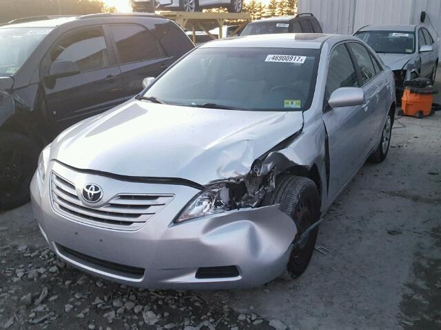 4T1BE46K37U528043 - 2007 TOYOTA CAMRY NEW SILVER photo 2