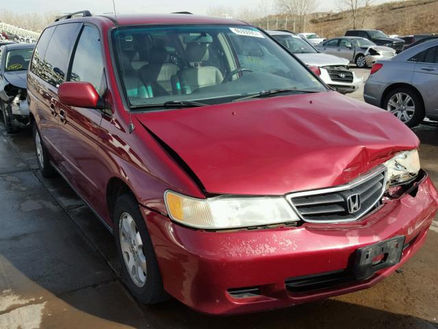 2HKRL18042H515677 - 2002 HONDA ODYSSEY EX RED photo 1