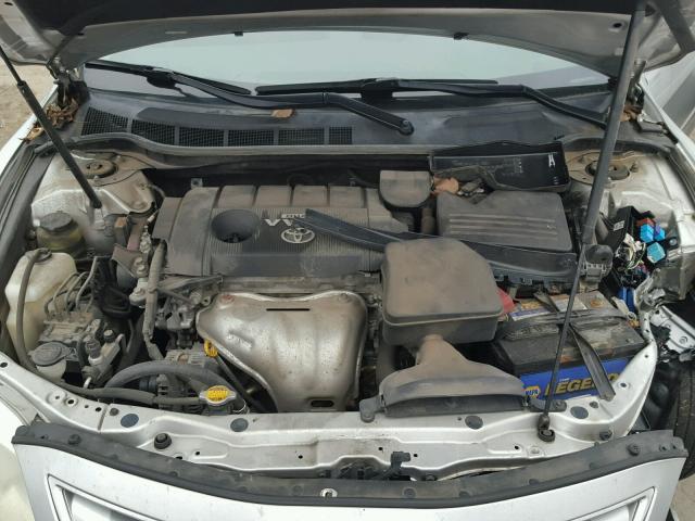 4T4BF3EK1AR003004 - 2010 TOYOTA CAMRY BASE SILVER photo 7