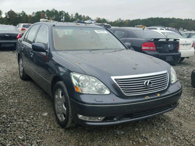 JTHBN36F040164716 - 2004 LEXUS LS 430 GRAY photo 1