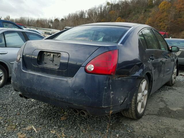 1N4BA41E35C808135 - 2005 NISSAN MAXIMA SE BLUE photo 4