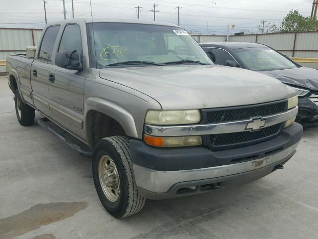 1GCHC23U12F247337 - 2002 CHEVROLET SILVERADO TAN photo 1