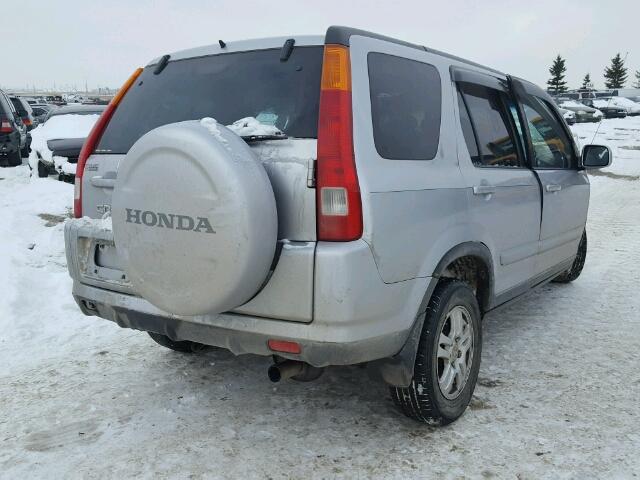 JHLRD789X2C816970 - 2002 HONDA CR-V EX SILVER photo 4