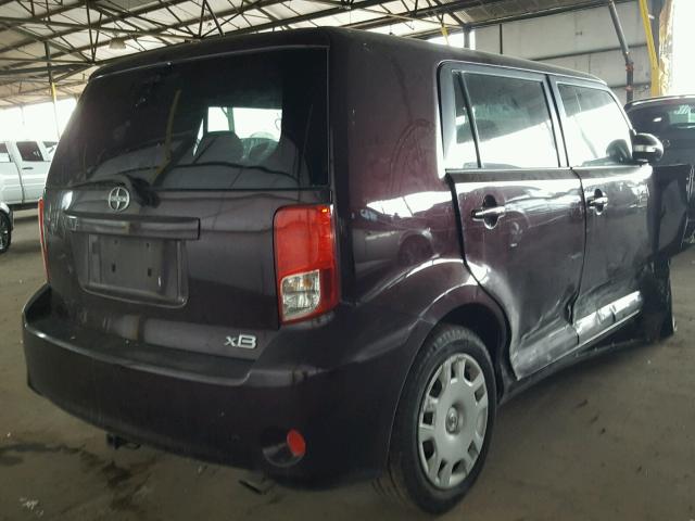 JTLZE4FE7B1119846 - 2011 TOYOTA SCION XB Granate foto 4