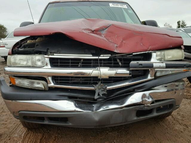 1GNEC13Z13R151692 - 2003 CHEVROLET TAHOE C150 RED photo 9