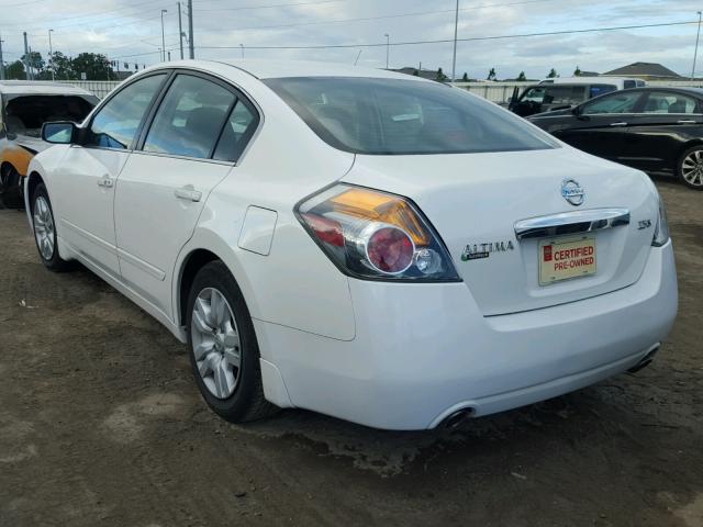 1N4AL2AP4CC192549 - 2012 NISSAN ALTIMA BAS WHITE photo 3