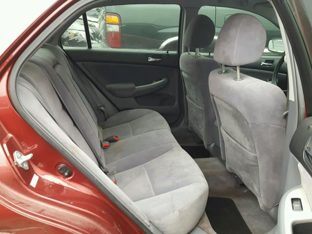 JHMCM56603C002679 - 2003 HONDA ACCORD EX RED photo 6