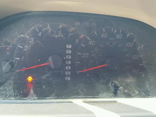 4T1BF32K55U092807 - 2005 TOYOTA CAMRY LE BLACK photo 8