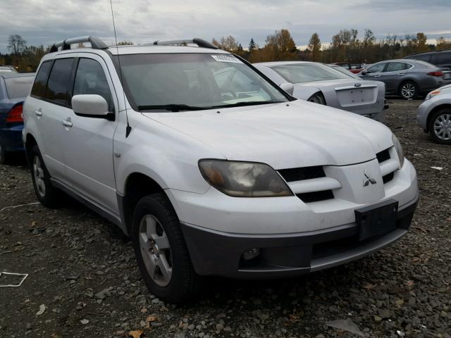 JA4LZ41F14U005004 - 2004 MITSUBISHI OUTLANDER WHITE photo 1