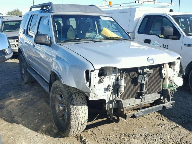 5N1ED28T02C527876 - 2002 NISSAN XTERRA XE SILVER photo 1