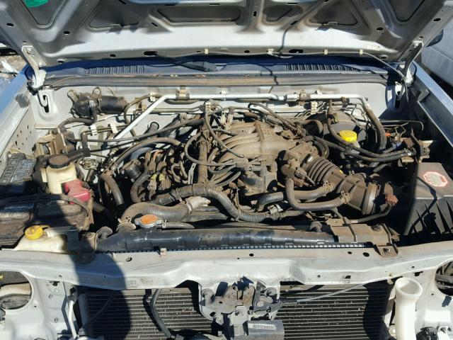 5N1ED28T02C527876 - 2002 NISSAN XTERRA XE SILVER photo 7