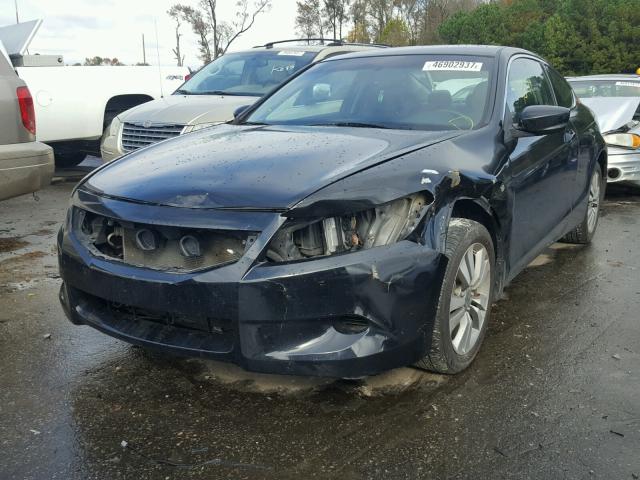 1HGCS12388A018550 - 2008 HONDA ACCORD LX- BLACK photo 2