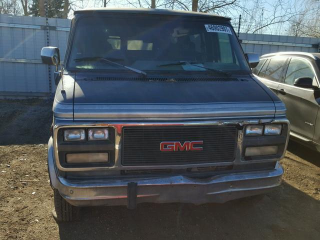 1GDEG25KXSF519964 - 1995 GMC RALLY WAGO BLUE photo 9