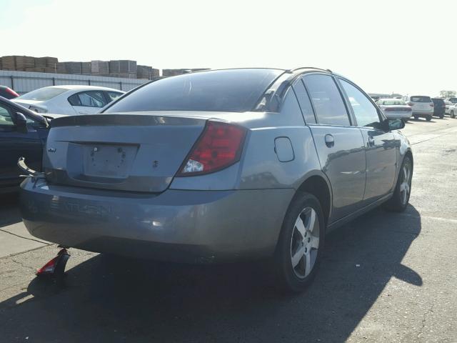 1G8AL55FX6Z125382 - 2006 SATURN ION LEVEL CHARCOAL photo 4