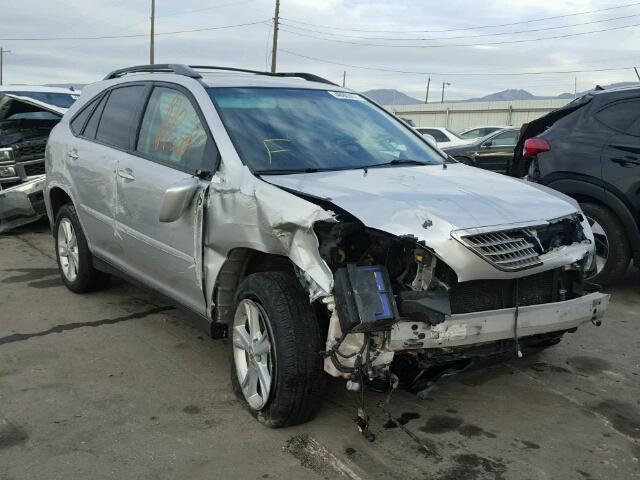 JTJHW31U782855747 - 2008 LEXUS RX 400H SILVER photo 1